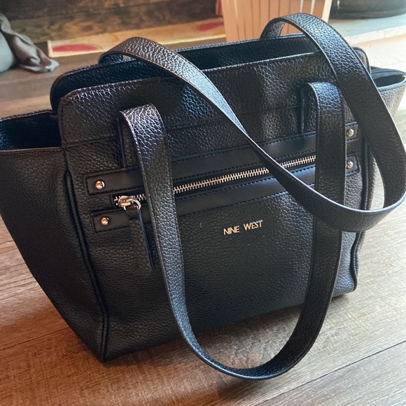 COPY - Nine West leather shoulder bag very beautiful bag - Picture 2 of 11